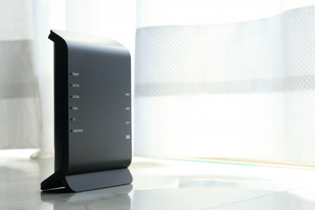 据え置きタイプのルーター