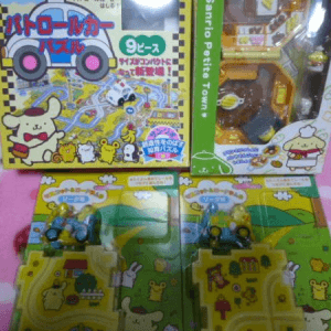 ポムポムプリン　おもちゃセット