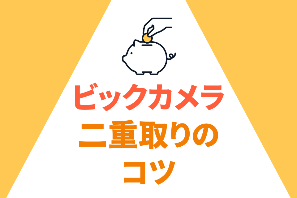 ビックカメラ二重取りのコツ