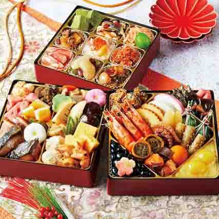 ベルーナ おせち料理 2025「結」(2~3人前 / 全46種 / 冷凍/和三段重) おせち 豪華 詰め合わせ (12月29日(日)お届け) お正月 新年 2025年 ご馳走