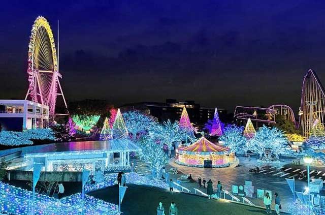 【東京】よみうりランドで「ジュエルミネーション（R）」開催！噴水ショーも＜2023-2024＞