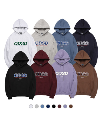 ロゴ 長袖 フード付き パーカー [8カラー]