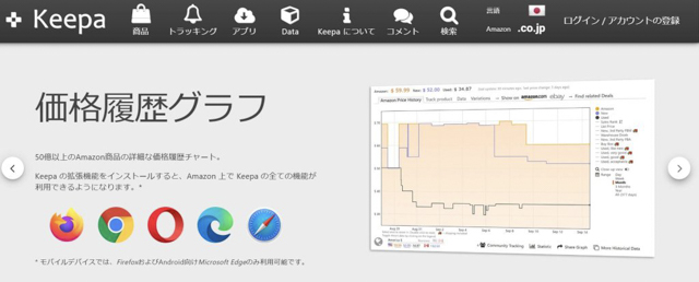 Keepa（キーパ）