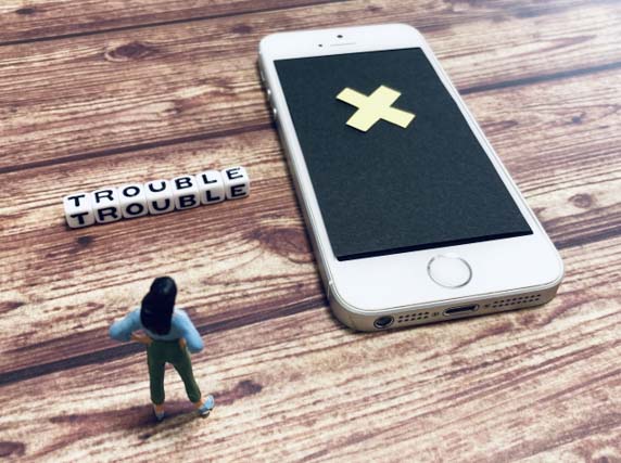 メルカリで圏外飛ばしが発生した？確認・解除方