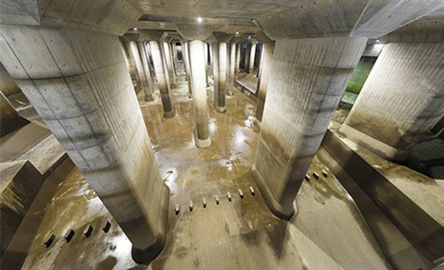 首都圏外郭放水路（埼玉県）