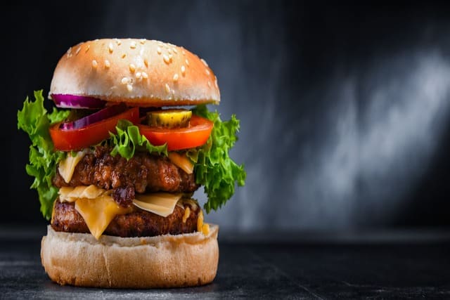 ハンバーガーの画像